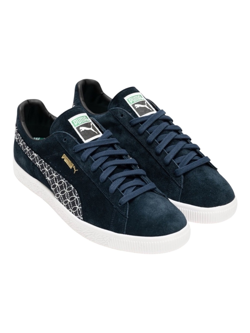 Puma Suede Vintage Sneaker Shashiko Mij Intense Blue 21-Fa-I Men 9 Celeb Style